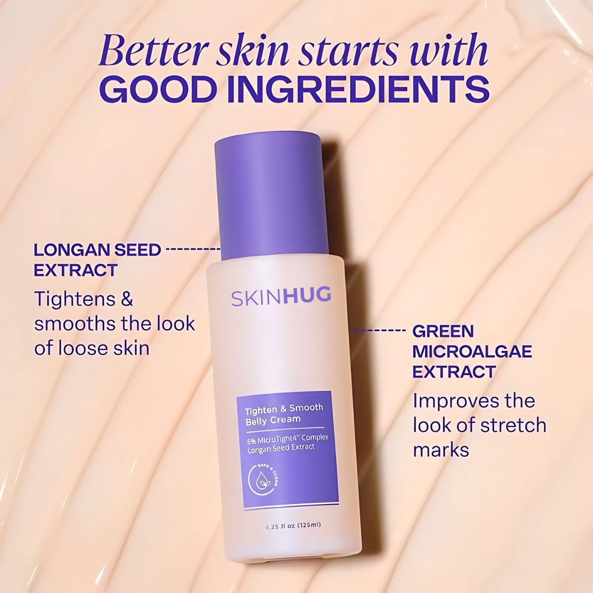 Skin Huge Tighten & Smooth Belly Firming Cream